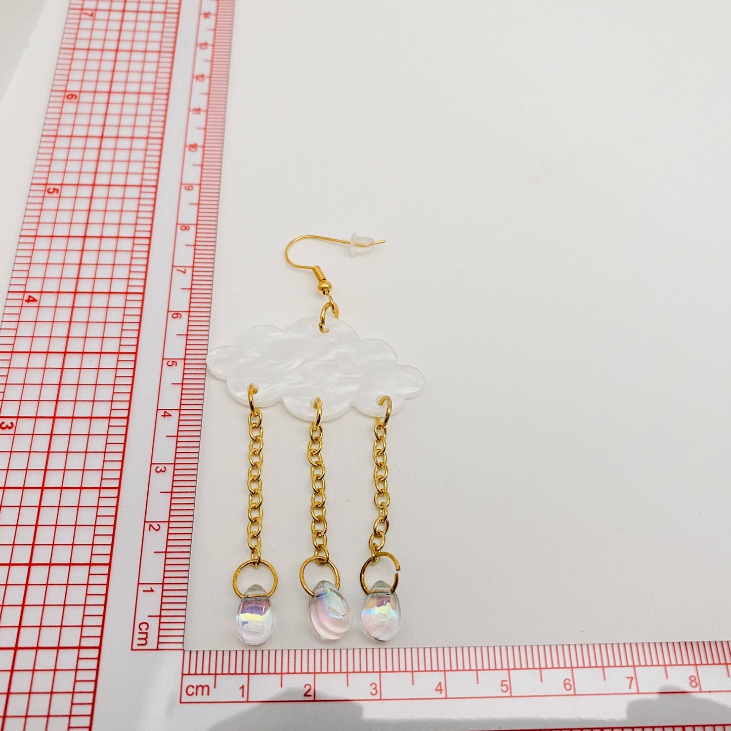 Creative Rain Cloud Earrings: Earring