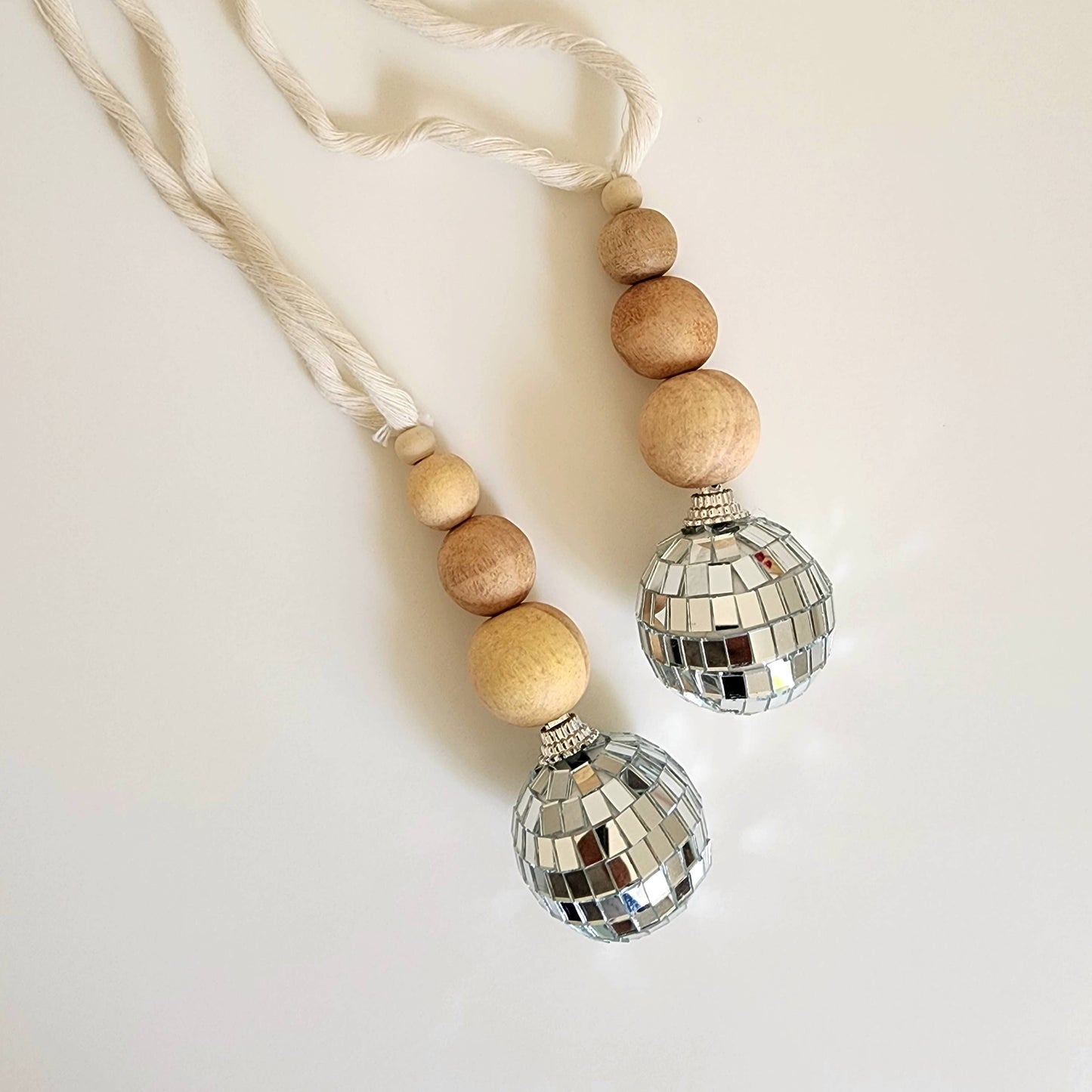 Disco Ball Car Charm & Oil Diffuser, Retro Car Accessories