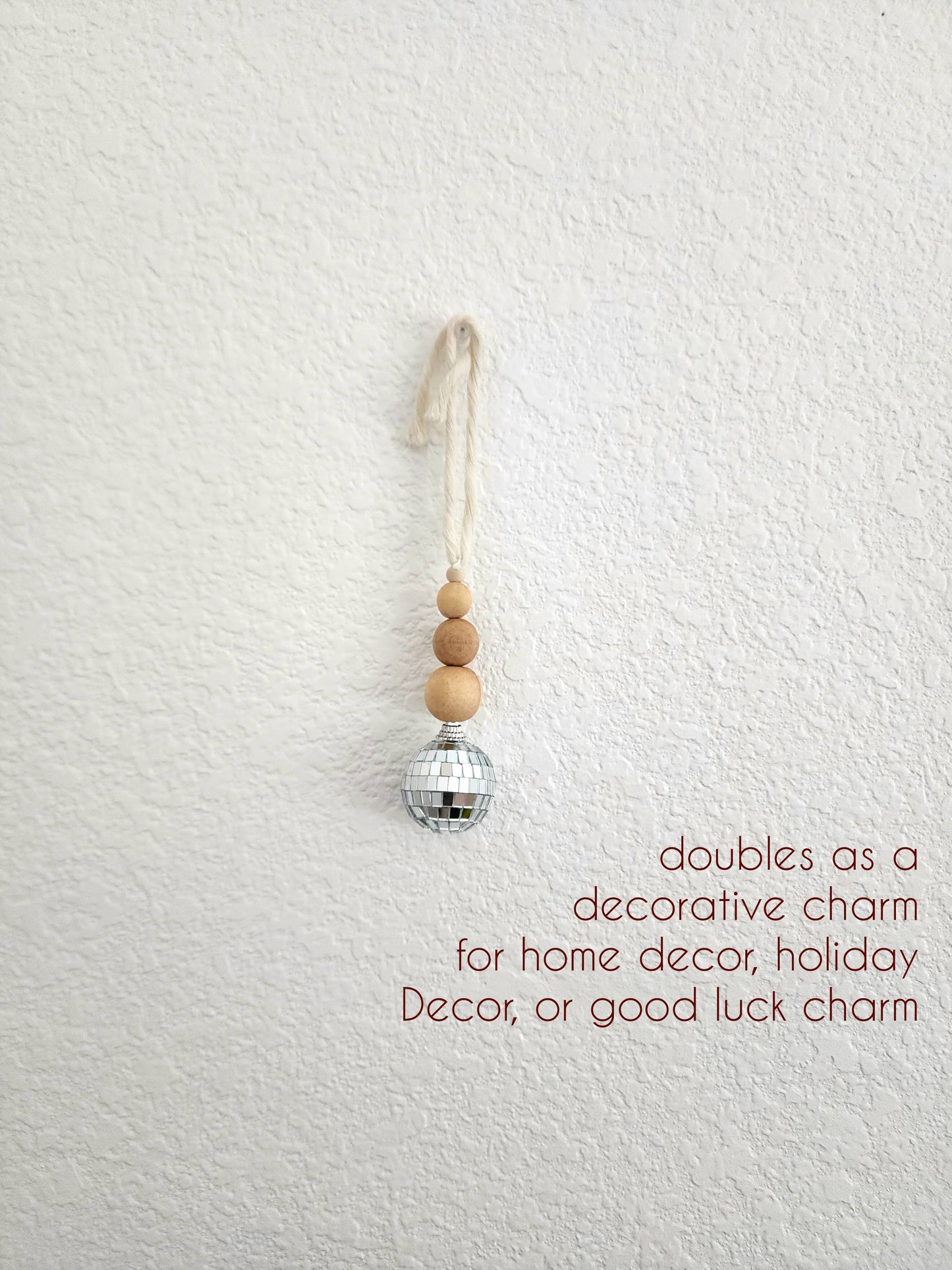 Disco Ball Car Charm & Oil Diffuser, Retro Car Accessories