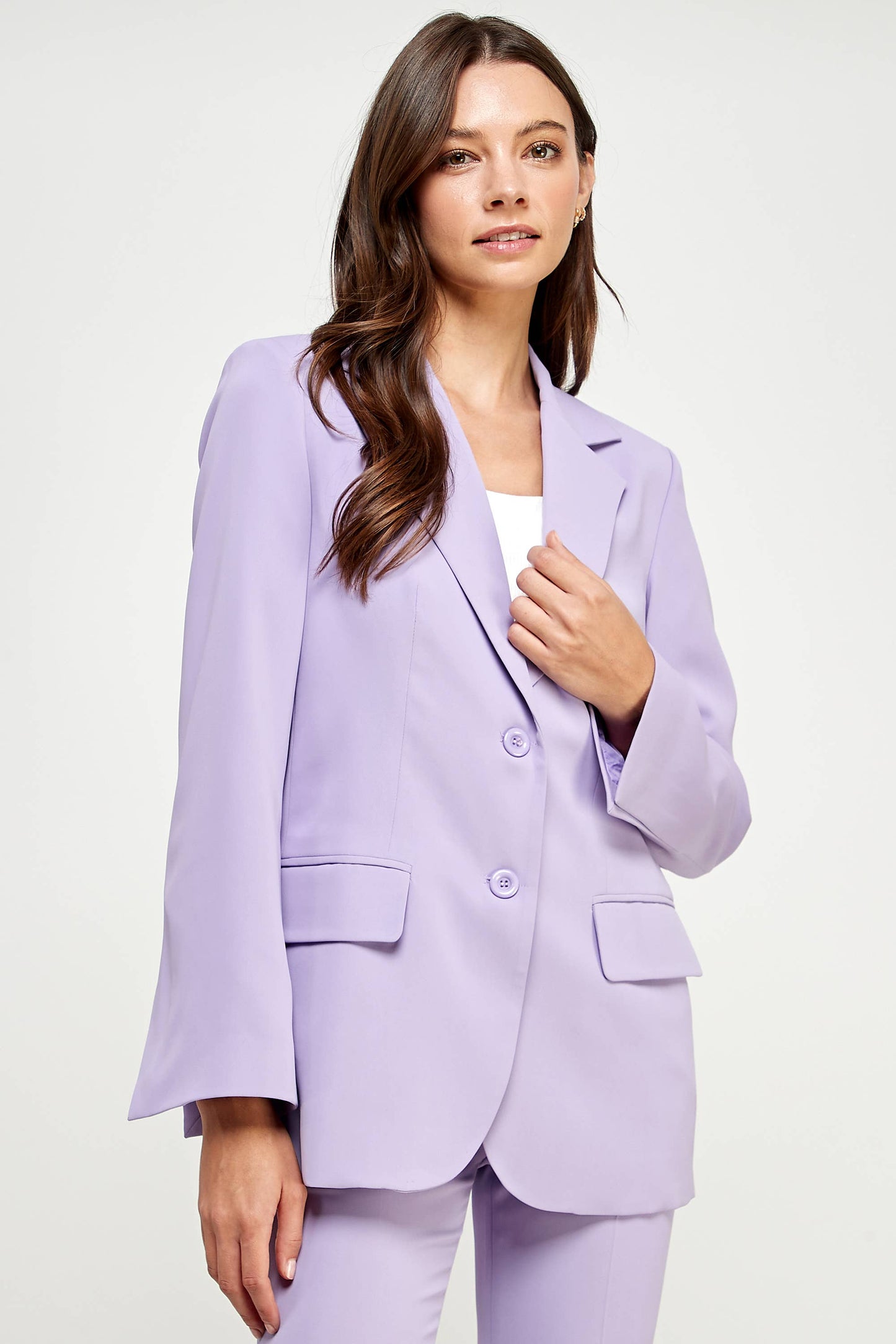 Tailored Lilac Blazer