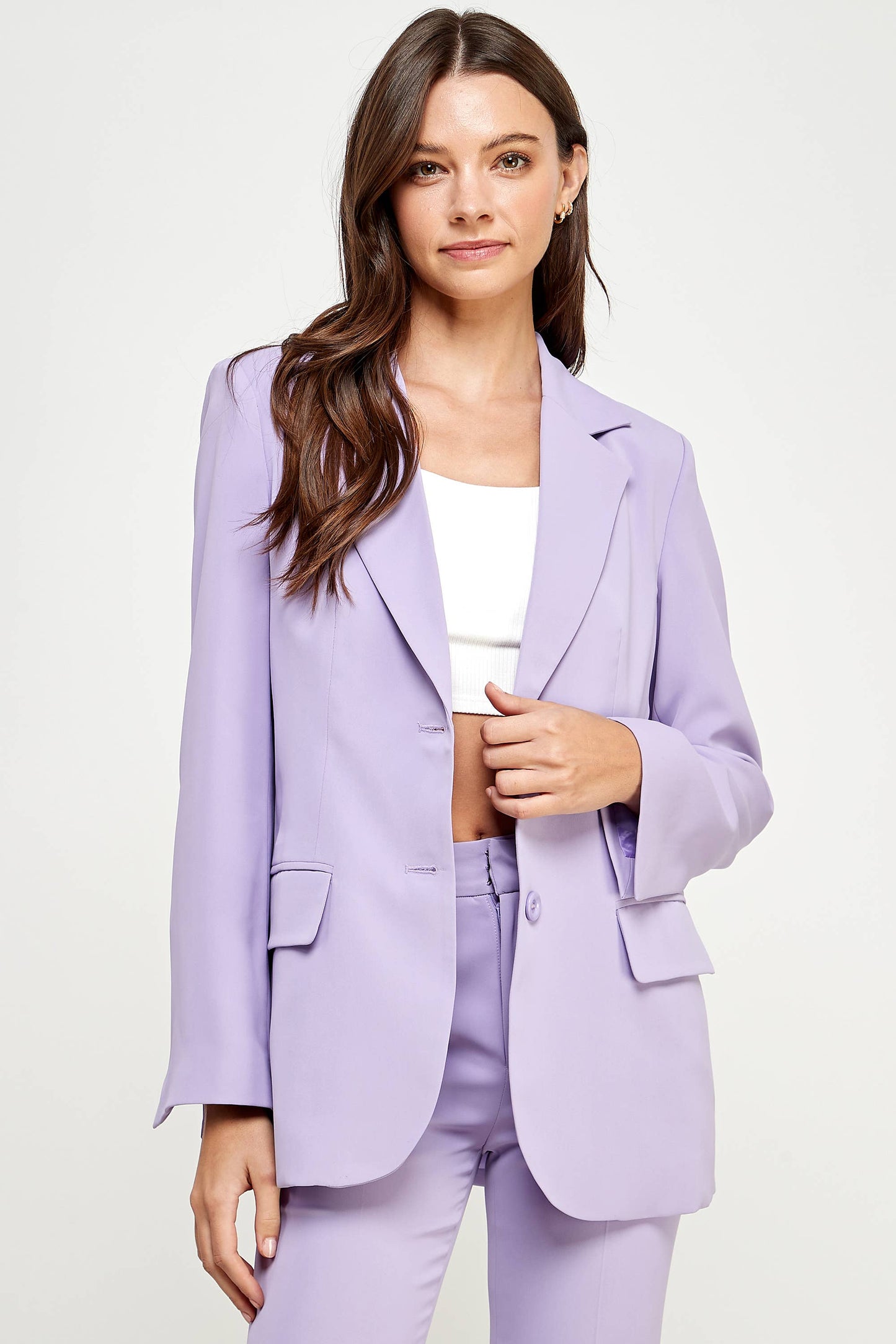 Tailored Lilac Blazer